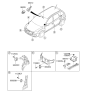 Diagram for 2012 Hyundai Elantra Touring Air Bag Control Module - 95910-2L200