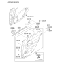 Diagram for 2012 Hyundai Elantra Touring Weather Strip - 83241-2L200