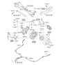 Diagram for 2008 Hyundai Elantra Touring Parking Brake Cable - 59760-2L300