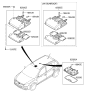 Diagram for 2010 Hyundai Elantra Touring Dome Light - 92810-2L200-TX