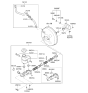 Diagram for 2008 Hyundai Elantra Touring Brake Booster - 59110-2L000