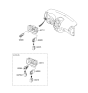 Diagram for 2009 Hyundai Elantra Touring Dimmer Switch - 94950-2L000-WK