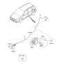 Diagram for 2012 Hyundai Elantra Touring Fuel Door - 69510-2L200