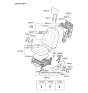 Diagram for 2009 Hyundai Elantra Touring Seat Cover - 88160-2L550-JCA