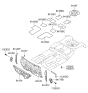 Diagram for Hyundai Elantra Touring Dash Panels - 84124-2L000