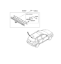 Diagram for Hyundai Elantra Touring Windshield Washer Nozzle - 98930-2L100