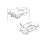 Diagram for 2010 Hyundai Elantra Touring Windshield Washer Nozzle - 98930-2L100