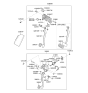 Diagram for 2014 Hyundai Genesis Brake Light Switch - 93810-3K000