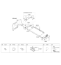 Diagram for Hyundai Elantra Touring Cigarette Lighter - 95120-1H100