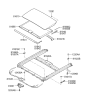 Diagram for 2012 Hyundai Elantra Touring Sunroof - 81610-2L200