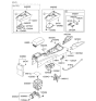 Diagram for 2009 Hyundai Elantra Touring Armrest - 84660-2L000-NBE