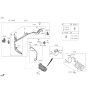Diagram for Hyundai Tucson A/C Expansion Valve - 97626-N9000