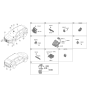 Diagram for 2023 Hyundai Tucson Air Bag Control Module - 95910-P0010