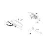 Diagram for 2023 Hyundai Tucson Blower Control Switches - 97250-N9310-RET