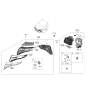 Diagram for 2023 Hyundai Tucson Headlight - 92102-N9150