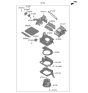 Diagram for 2022 Hyundai Tucson Blower Motor - 97113-N9010