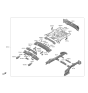 Diagram for 2023 Hyundai Tucson Floor Pan - 65500-P0000