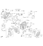 Diagram for 2023 Hyundai Tucson Engine Mount Torque Strut - 45218-3D501