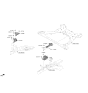 Diagram for 2022 Hyundai Tucson Engine Mount Bracket - 21810-P0520