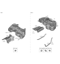 Diagram for 2023 Hyundai Tucson Fuel Tank Strap - 31211-P0800