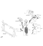 Diagram for 2022 Hyundai Tucson Intercooler - 28270-2M400