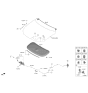 Diagram for 2022 Hyundai Tucson Hood Latch - 81130-N9100