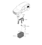Diagram for 2023 Hyundai Elantra N Car Batteries - 37110-3X681