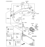 Diagram for 2013 Hyundai Sonata Hybrid A/C Hose - 97762-4R000