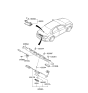 Diagram for Hyundai Sonata Hybrid Door Lock - 81260-3S001