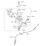 Diagram for 2011 Hyundai Sonata Hybrid Shift Cable - 46790-4R000