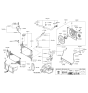 Diagram for 2014 Hyundai Santa Fe Sport Coolant Reservoir Cap - 25440-3S000