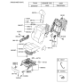 Diagram for Hyundai Sonata Hybrid Seat Cover - 88260-4R111-YDY