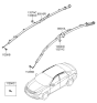 Diagram for 2011 Hyundai Sonata Hybrid Air Bag - 85010-3Q000