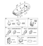 Diagram for 2012 Hyundai Sonata Car Speakers - 96330-3S000