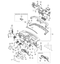 Diagram for Hyundai Entourage Glove Box - 84510-4D050-KS