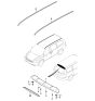 Diagram for Hyundai Entourage Spoiler - 87200-4J000