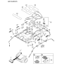 Diagram for 2006 Hyundai Entourage Dome Light - 92850-4D170-QW