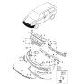 Diagram for Hyundai Entourage Spoiler - 86591-4D000