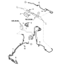 Diagram for 2007 Hyundai Entourage Power Steering Cooler - 57550-4D100