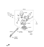 Diagram for 2019 Hyundai Kona Steering Shaft - 56400-J9000