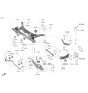 Diagram for Hyundai Kona Sway Bar Kit - 55510-J9600