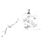 Diagram for Hyundai Veloster Automatic Transmission Shift Levers - 46710-F0130