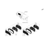 Diagram for 2021 Hyundai Kona Instrument Cluster - 94011-J9080