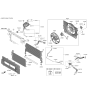 Diagram for Hyundai Fan Shroud - 25350-J9200