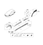 Diagram for 2021 Hyundai Kona Mud Flaps - 86831-J9000