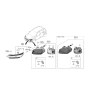 Diagram for Hyundai Light Socket - 92165-J9010