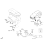 Diagram for 2019 Hyundai Kona Oxygen Sensor - 39210-2B380