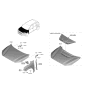 Diagram for Hyundai Hood - 66400-J9000