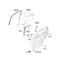 Diagram for Hyundai Kona Electric Window Regulator - 83404-J9000