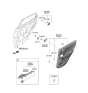 Diagram for 2019 Hyundai Kona Door Handle - 83610-J9020-UAY